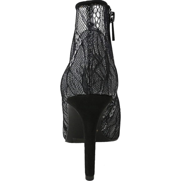 Jessica Simpson Stacie Lace Ankle Bootie Heels - Black - Womens - Size 7 - Picture 3 of 3